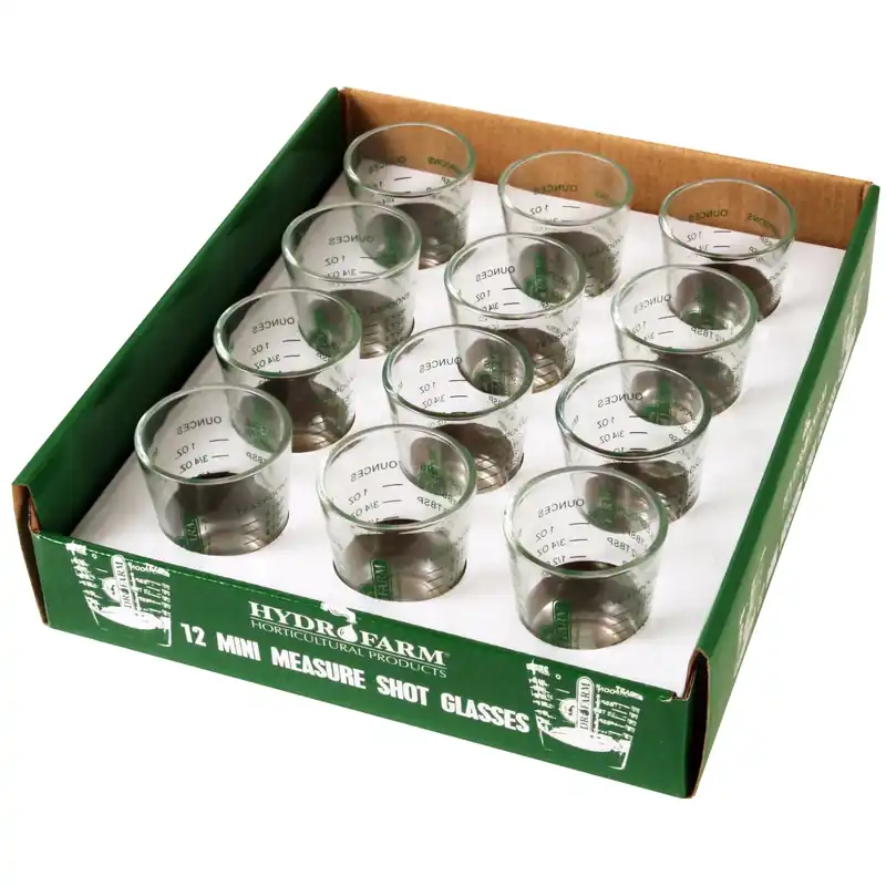 Hydroponic Measured Shot Glass