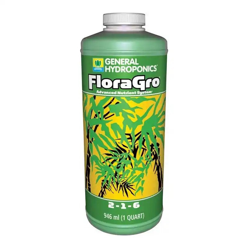 Floragro Organic Liquid Nutrient System 1 Quart Bottle