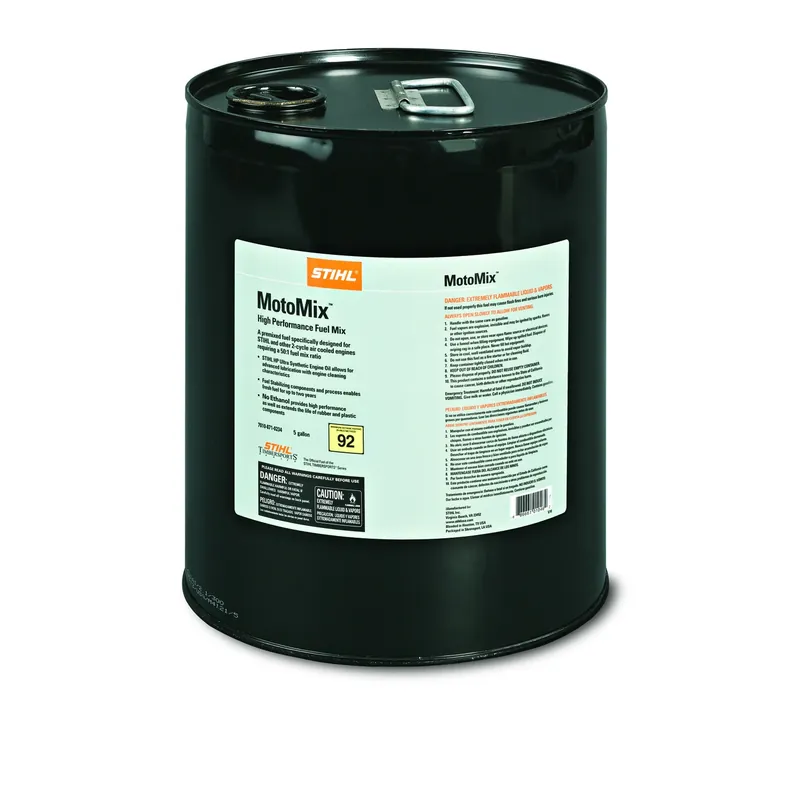 Motomix Ethanol-free 2-cycle 50 1 Pre-mixed Fuel 5 Gallon Pail