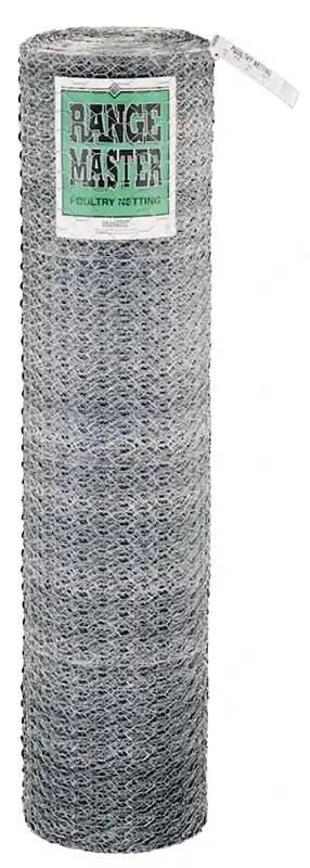 Rangemaster 5936 Poultry Net, 50 Ft L X 36 In W, 20 Gauge Galvanized Steel