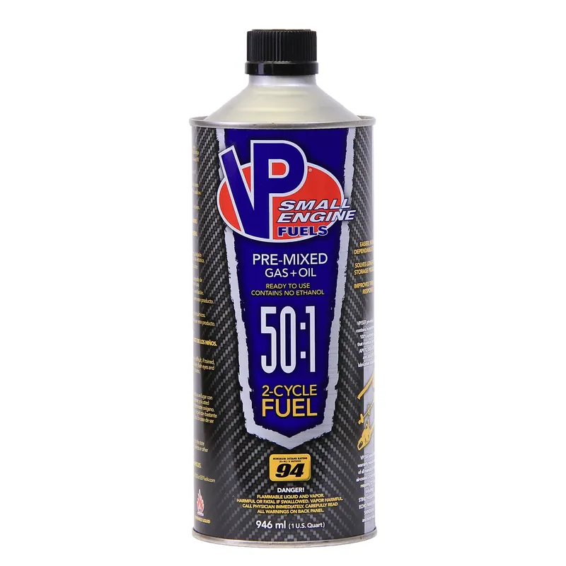 Small Engine Fuel, Premix 50 1, 2-cycle, 1 Qt.