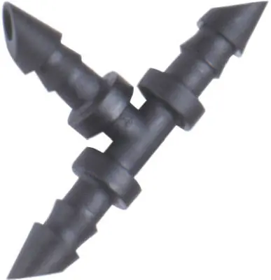 1/4 In. Barbed Drip Irrigation Tee 25 Pk