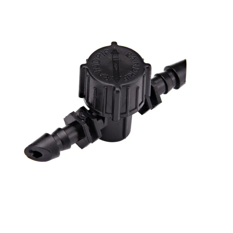 1/4 In. Barbed Drip Irrigation Valve Connector 10 Pk