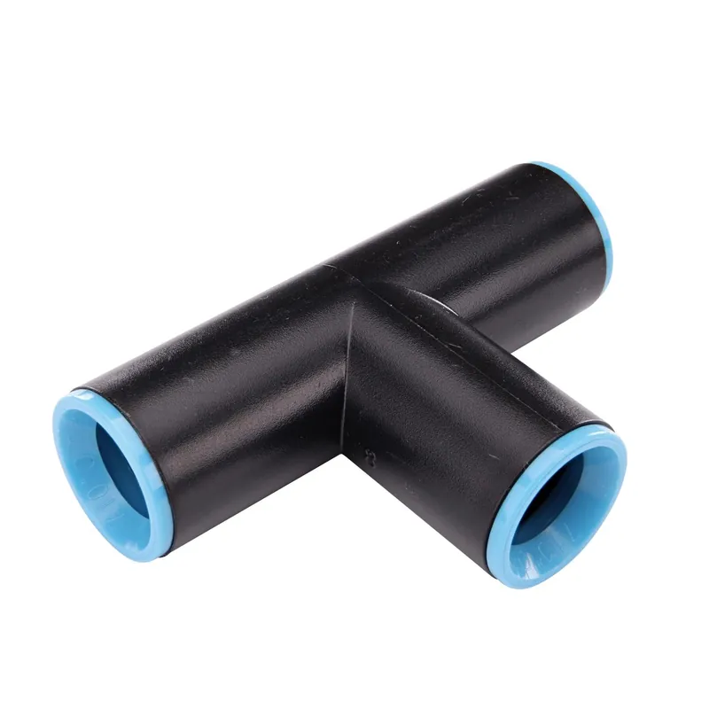 .710 In. Compression Drip Irrigation Tee 1 Pk