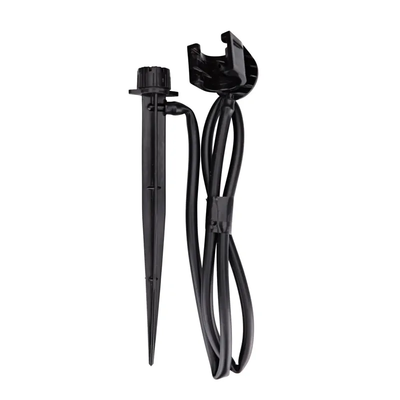 For 1/4 In. Tubing Drip Irrigation Self-piercing Clamp 6 In. H 1 Pk