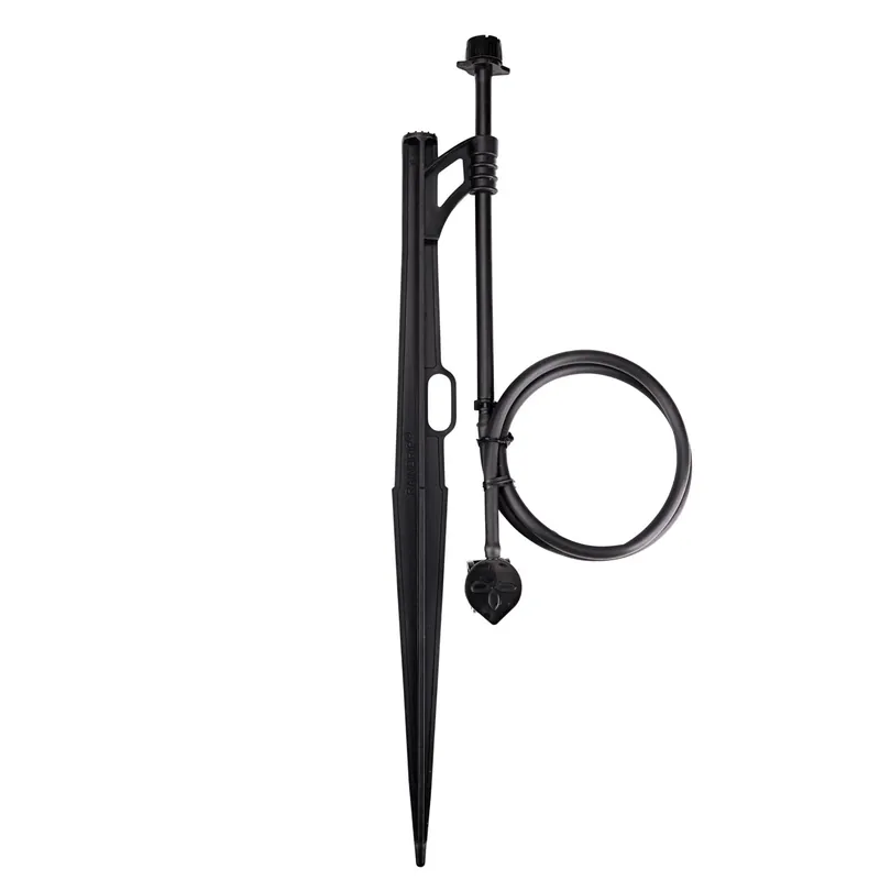 For 1/4 In. Tubing Drip Irrigation Self-piercing Clamp 13 In. H 1 Pk