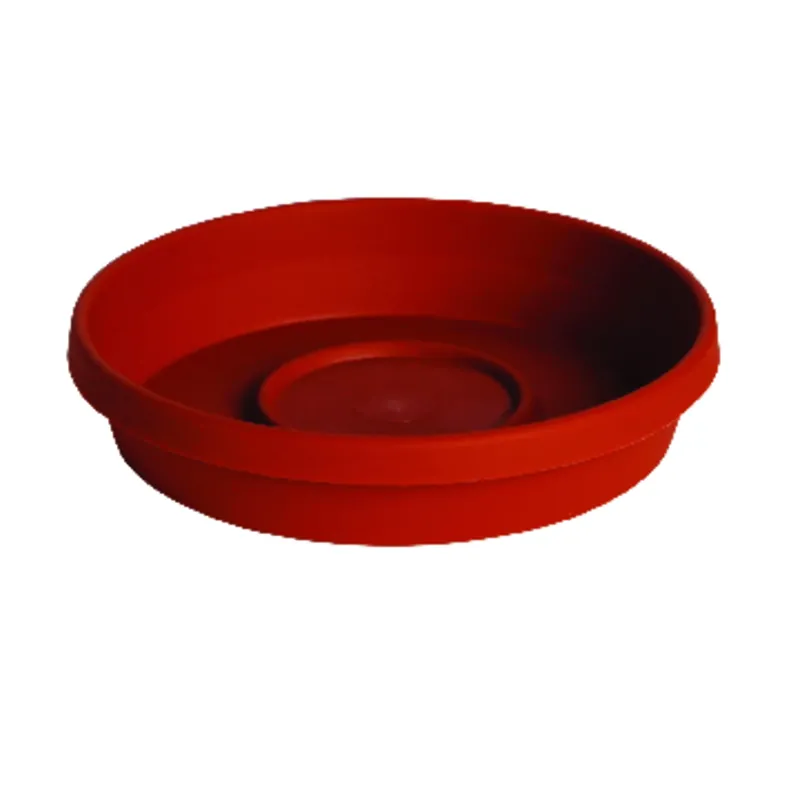 Planter Saucer, Plastic, Terra Cotta, 8 In.