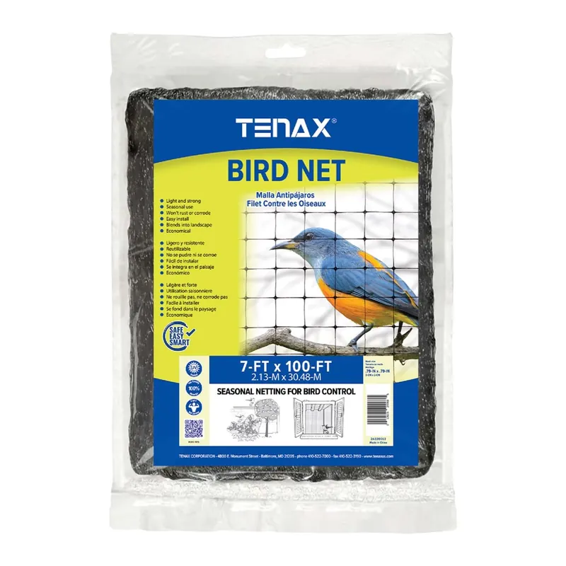 100 Ft. L X 7 Ft. W 1 Pk Bird Netting