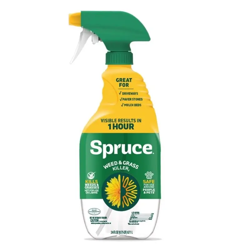 Weed And Grass Killer With 24 Ounce Trigger Sprayer Bottle