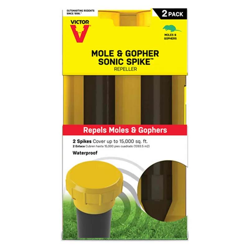Sonic Spike Repeller For Gophers And Moles 2 Pk