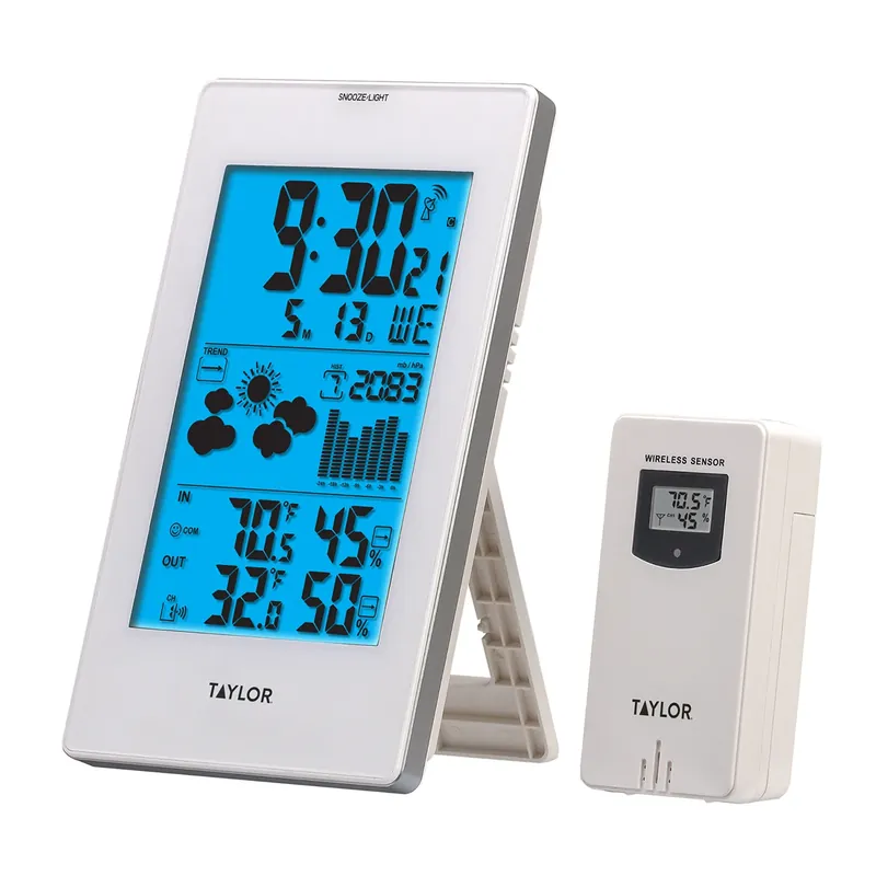 Weather Station Model 1735 - Deluxe Indoor/outdoor Temperature & Humidity Monitor