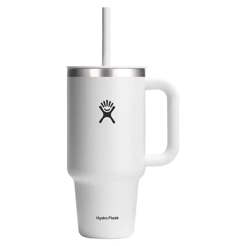 Hydroflask 32 Fl. Oz. White Bpa Free Stainless Steel Travel Tumbler