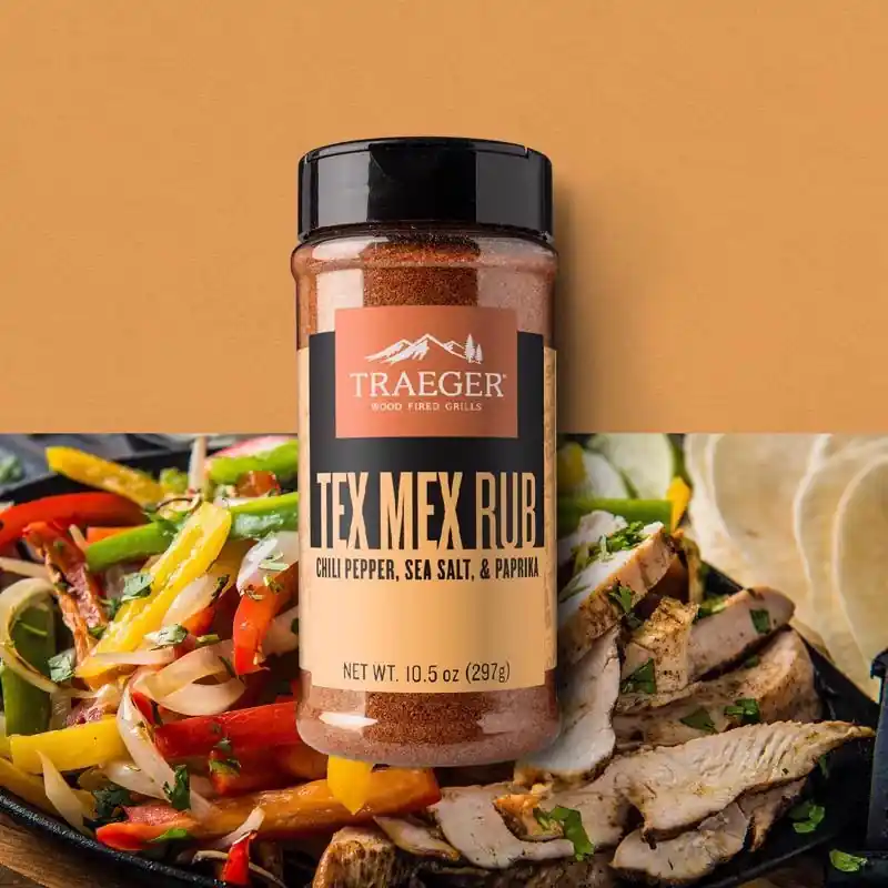 10.5 Oz. Spicy Tex Mex Fajita Bbq Rub Seasoning