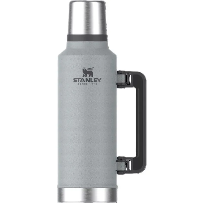 Legendary 2‑quart Hammertone Silver Insulated Bottle – Bpa‑free