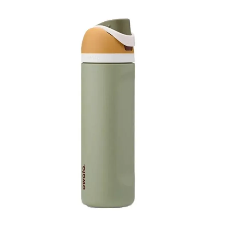 Owala Freesip 24 oz Insulated Stainless Steel Water Bottle – Shelled Pistachio (bpa‑free)