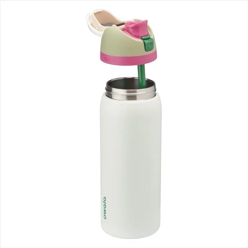 Owala Freesip 32‑oz Mint Stainless Steel Water Bottle With Spout Lid – Alpine Sport
