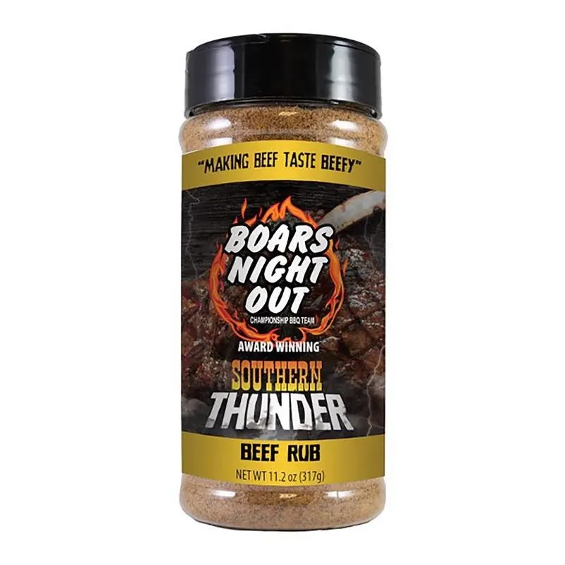 Boars Night Out Southern Thunder Bar-b-q Rub/seasoning 11.2 Oz