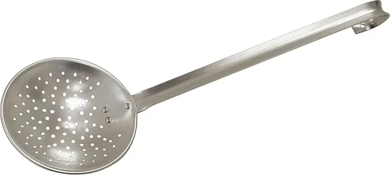 24 Inch Aluminum Frying Skimmer With 7 Inch Bowl