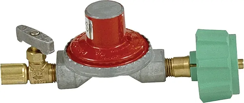 1/4 In. X 1/4 In. Steel 10 Psi Gas Regulator With Control Valve