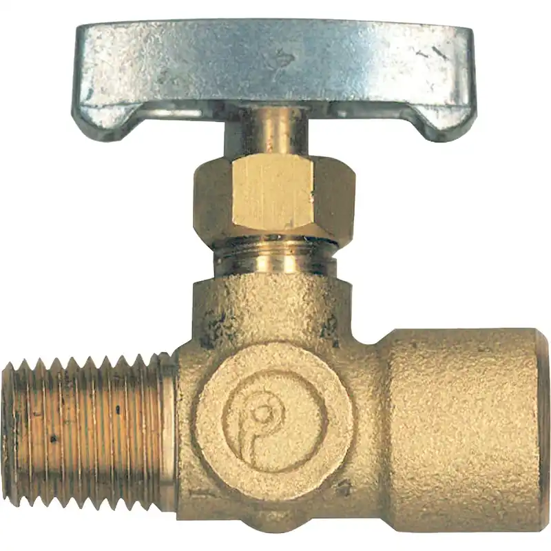 1/4 In. X 1/4 In. Brass Adjustable Gas Regulator Nv108p