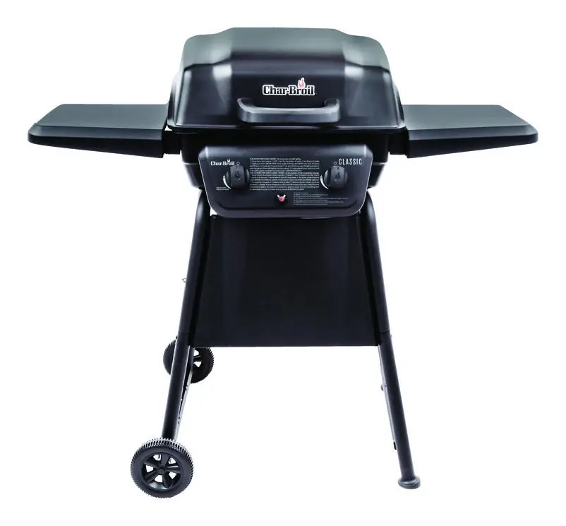 Propane Bbq Grill By Char‑broil, Classic 2‑burner, 280 sq in Cooking Surface, 20 kbtu Output