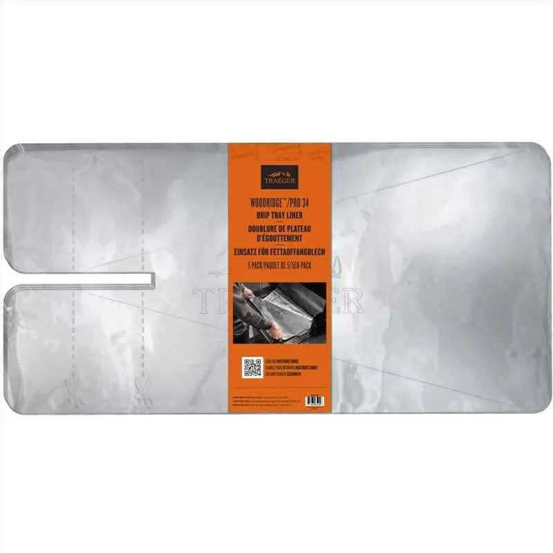 Bac818 Aluminum Drip Tray Liner For Pro 34 Grill
