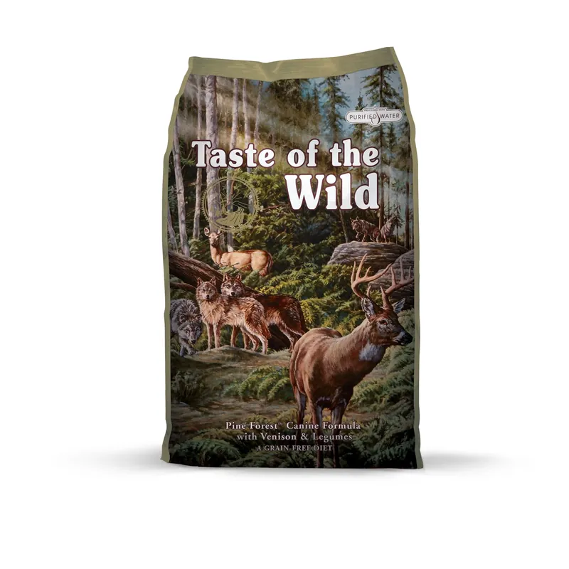 Pine Forest Adult Venison And Legumes Dry Dog Food Grain Free 5 Lb