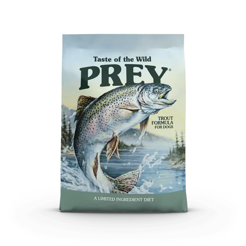 Prey Trout Limited Ingredient Dry Dog Food, 8 Lb