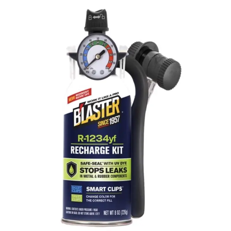 Blaster R1234yf Refrigerant Recharge Kit 8 Oz