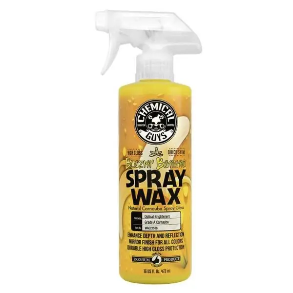 Blazin‘ Banana Carnauba Spray Wax 16 Oz - Premium Car Detailing