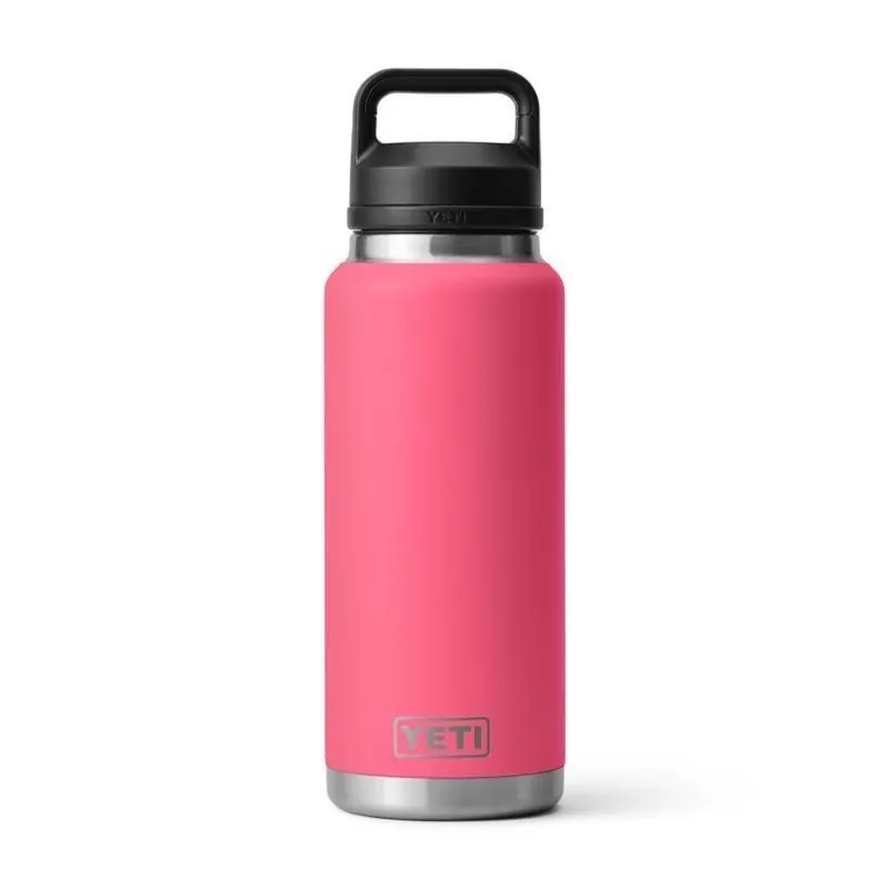 Rambler 36 Oz Chug Bottle In Tropical Pink - Durable Insulated Water Bottle