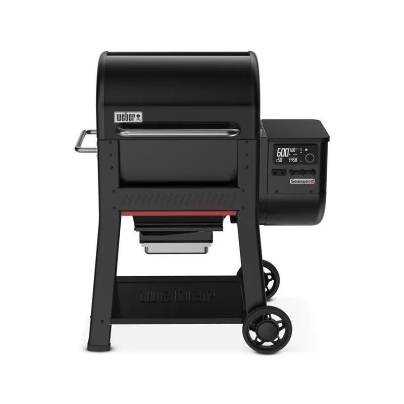 New! Searwood 600 Wood Pellet Grill, Black, 24 In.