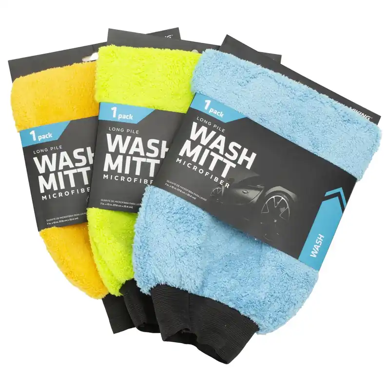 10 In. L X 8 In. W Microfiber Wash Mitt - Model 835000