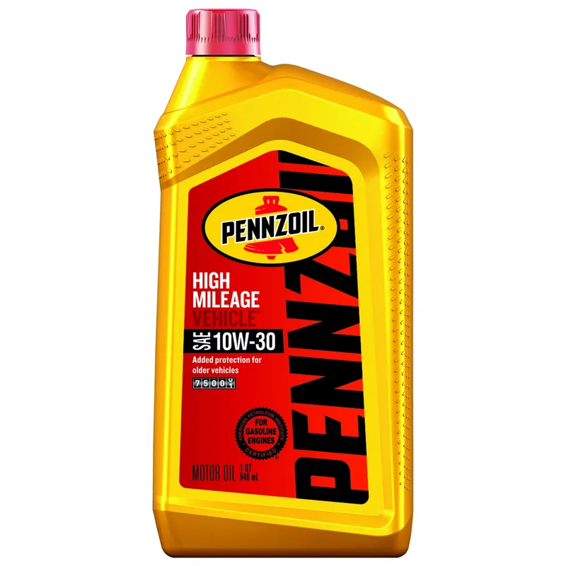 High Mileage 10w-30 4-cycle High Mileage Motor Oil 1 Qt 1 Pk