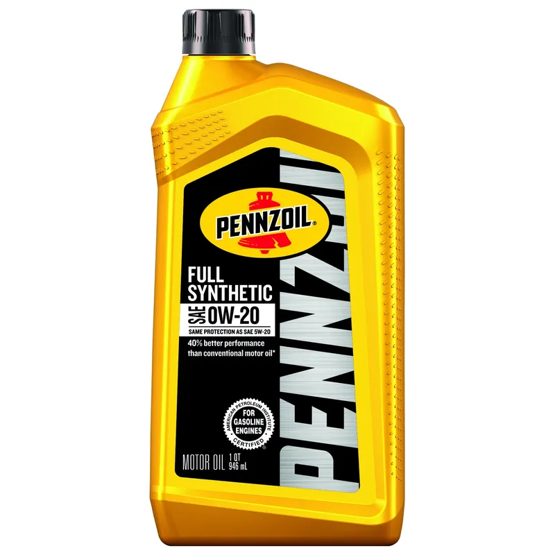 0w-20 Gasoline Synthetic Motor Oil 1 Qt 1 Pk