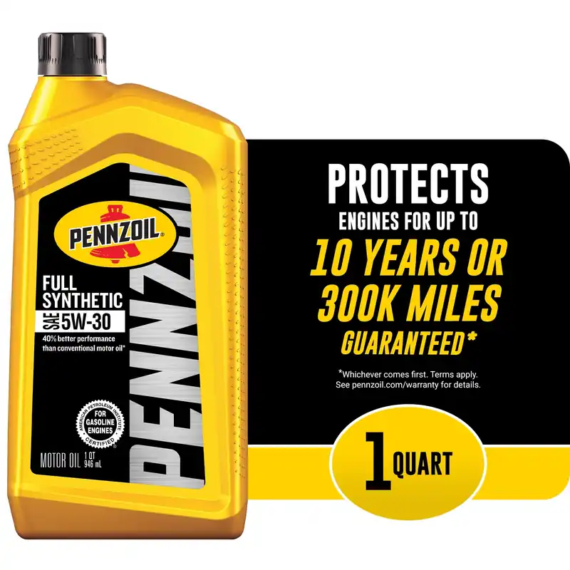 5w-30 Gasoline Synthetic Motor Oil 1 Qt 1 Pk