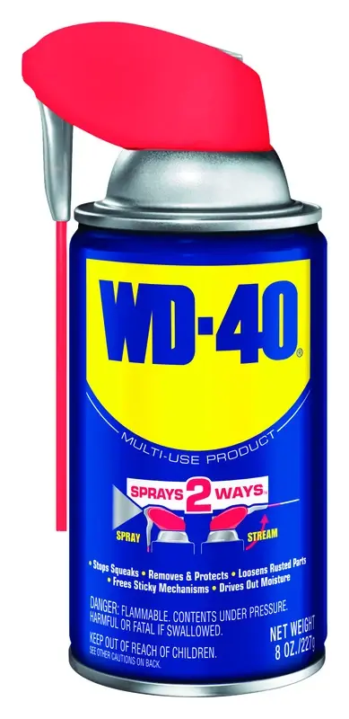 Aerosol Lubricant, Smart Straw, 8 Oz.