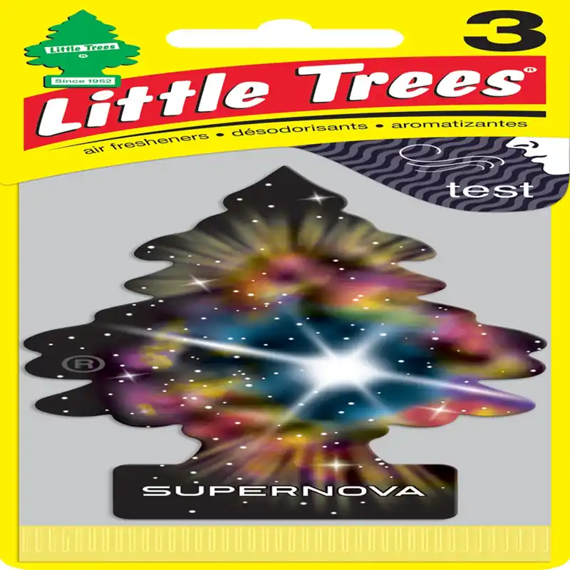 Supernova Scent Car Air Freshener Solid 3 Pk