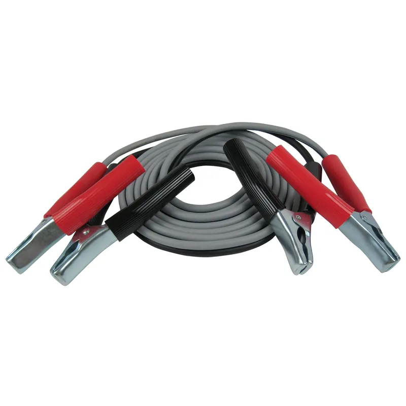 12 Ft. 10 Ga. Booster Cable Clamps With Ergonomic Grips