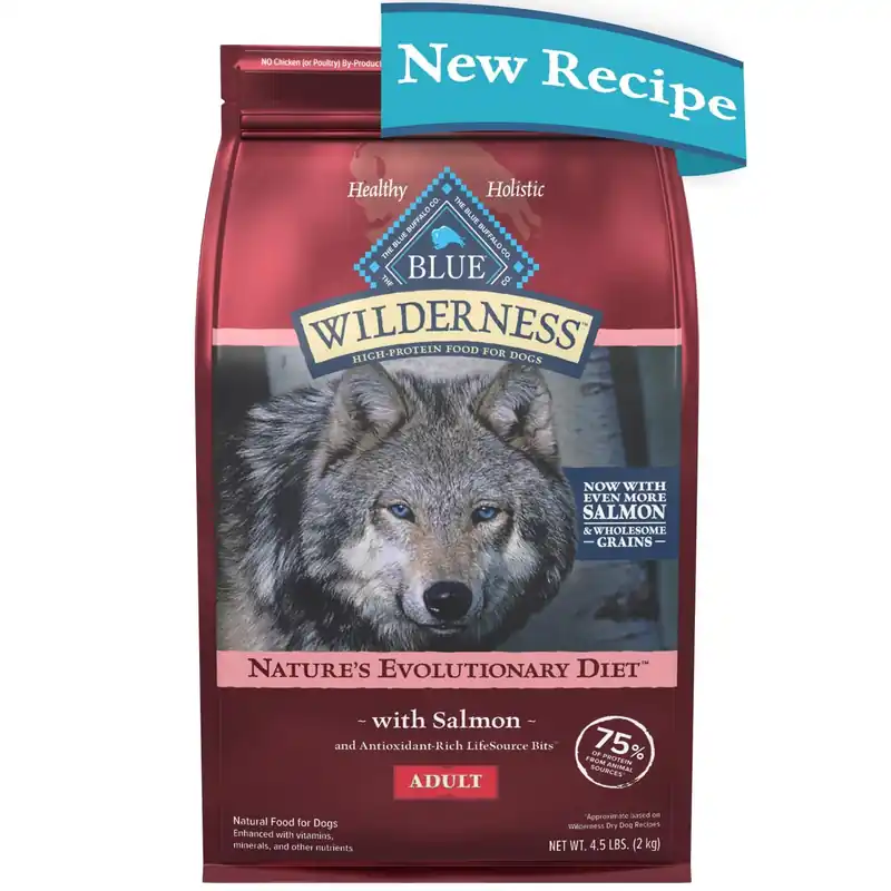 Wilderness Dry Dog Food, Salmon, 4.5 Lbs.