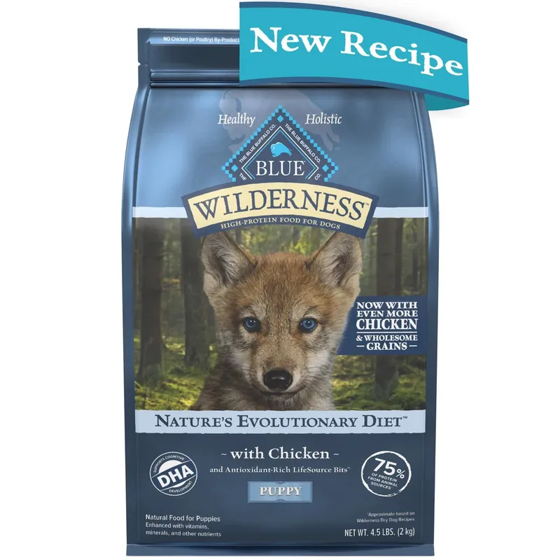 Wilderness Puppy Food, Chicken, 4.5 Lbs.