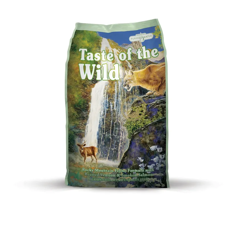 Rocky Mountain Grain Free Dry Cat Food 5 Lb - Roasted Venison & Smoked Salmon