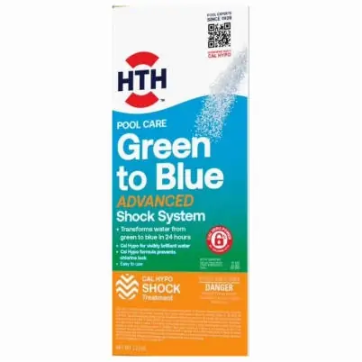 Pool Care Green To Blue, Advanced Shock System, 1 Kit