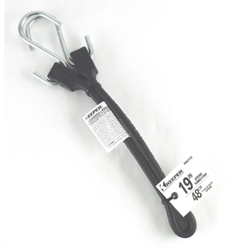 Black Tarp Strap 19 In. L 1 Pk