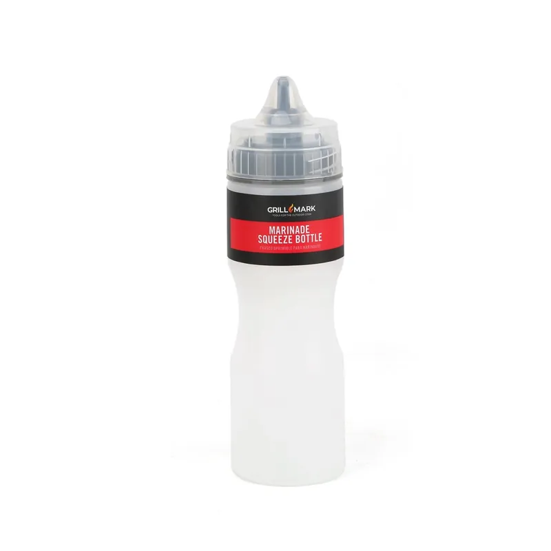 White/black Plastic Condiment Bottle 1 Pk