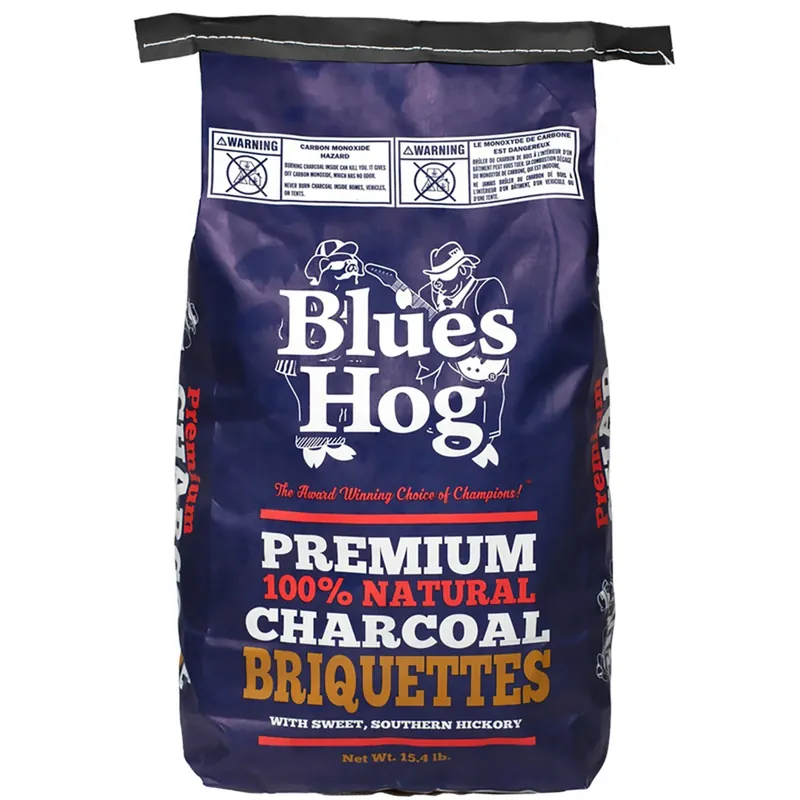 15.4 Lb. All Natural Hardwood Charcoal Briquettes - Premium Grilling Fuel