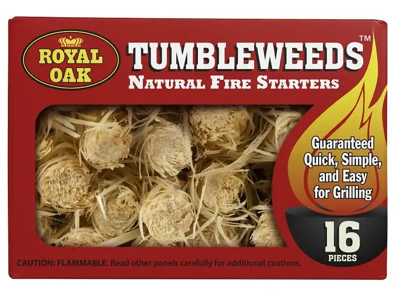 Tumbleweeds Paraffin Fire Starter 8 Min 16 Pk