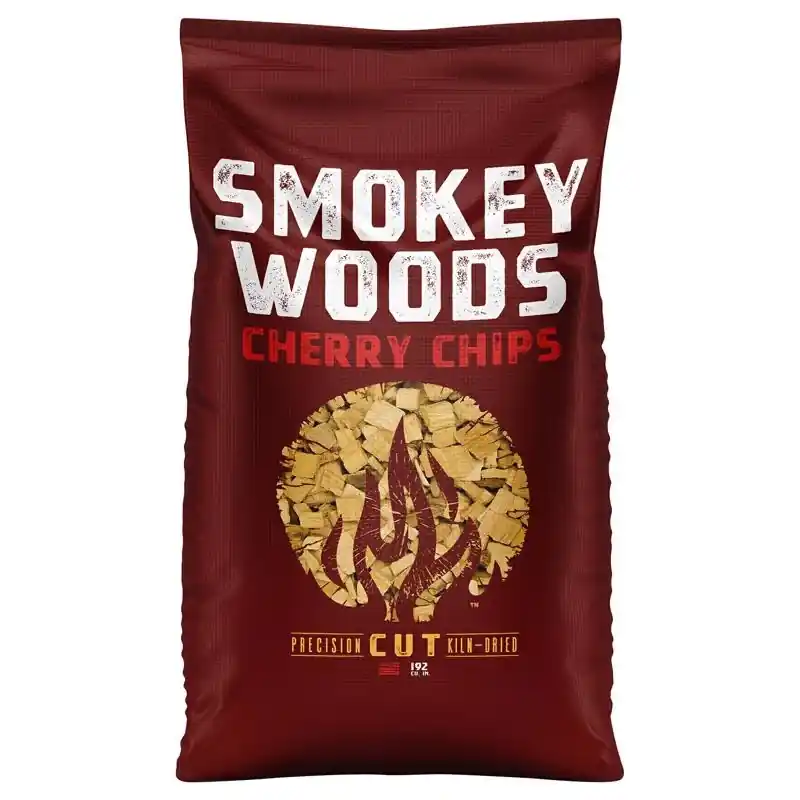 All Natural Cherry Wood Smoking Chips 192 Cubic Inches