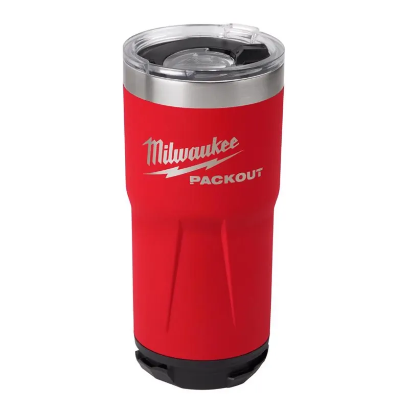Packout 20 Oz. Red Insulated Tumbler With Twist Lock Connectivity