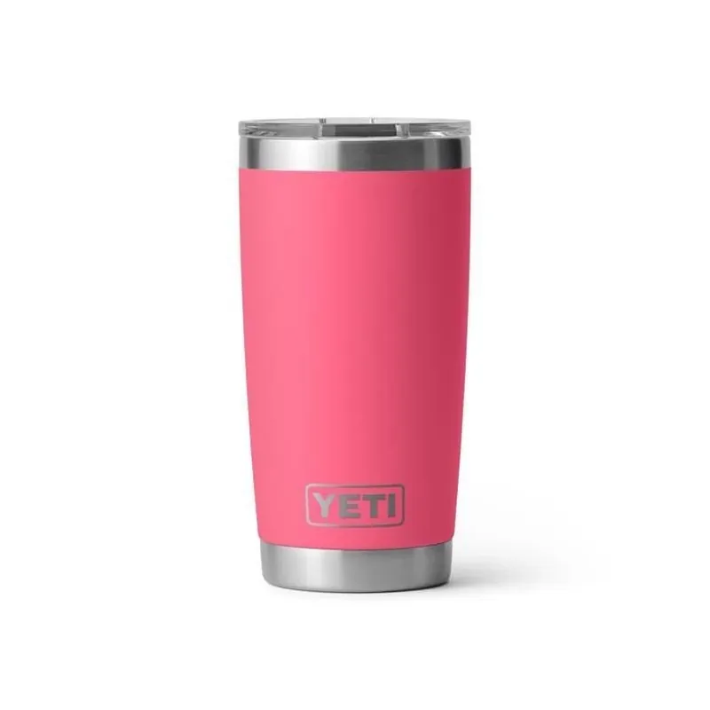 20 Oz Rambler Tumbler With Lid In Tropical Pink